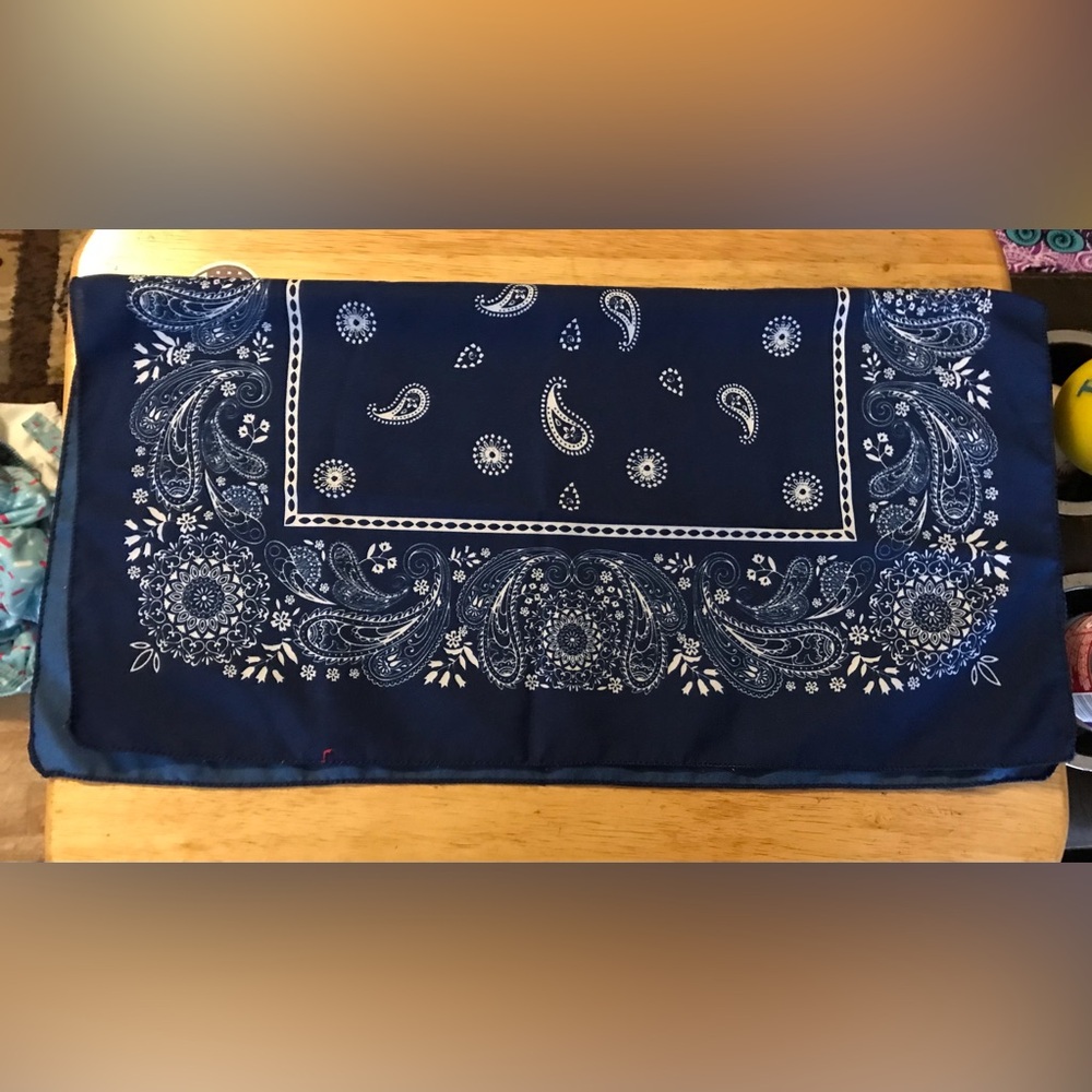 5 Pack Bandanas 19”X19”Scarf Head Neck Bandannas -Different colors